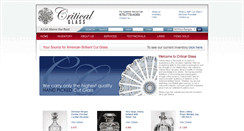 Desktop Screenshot of criticalglass.com
